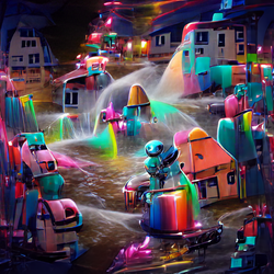 Robotic World In The Water #11