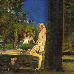 The Girl, the Dog and the Painter