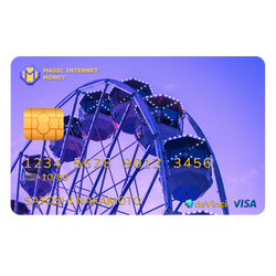 Elegant Magic Internet Money Credit Card
