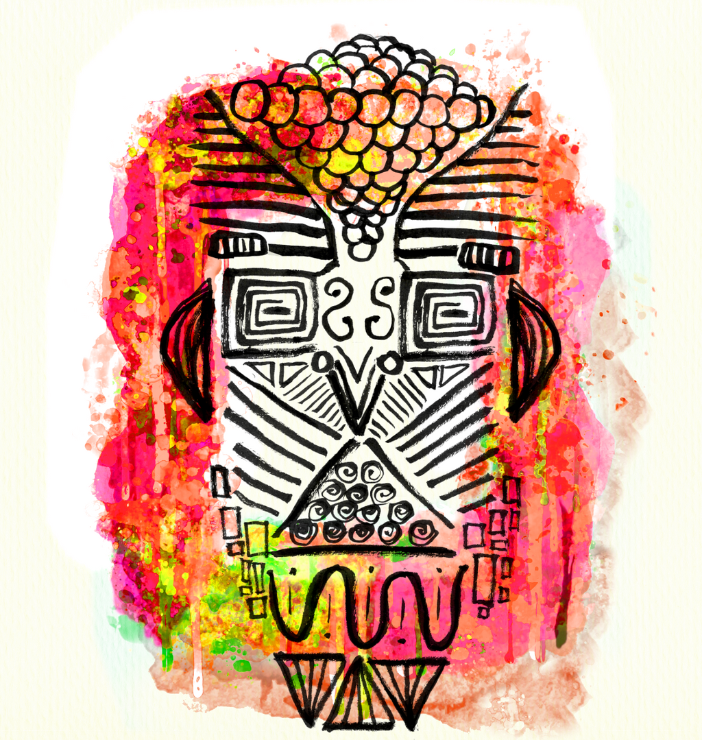 Ancient Mask 07 - Ethereal Guardian 01 