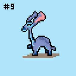 #009 Pixel Giraffe - Stitch - Cosplay