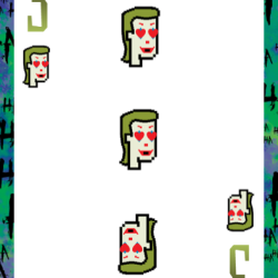 3 of Hearts (Joker Playing Cards)