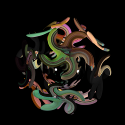 Star Shaped Extrudes Fractals