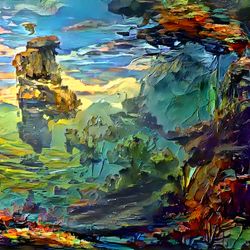 Premium Landscape Painting #68