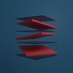 COMPOSITION #4 - Red