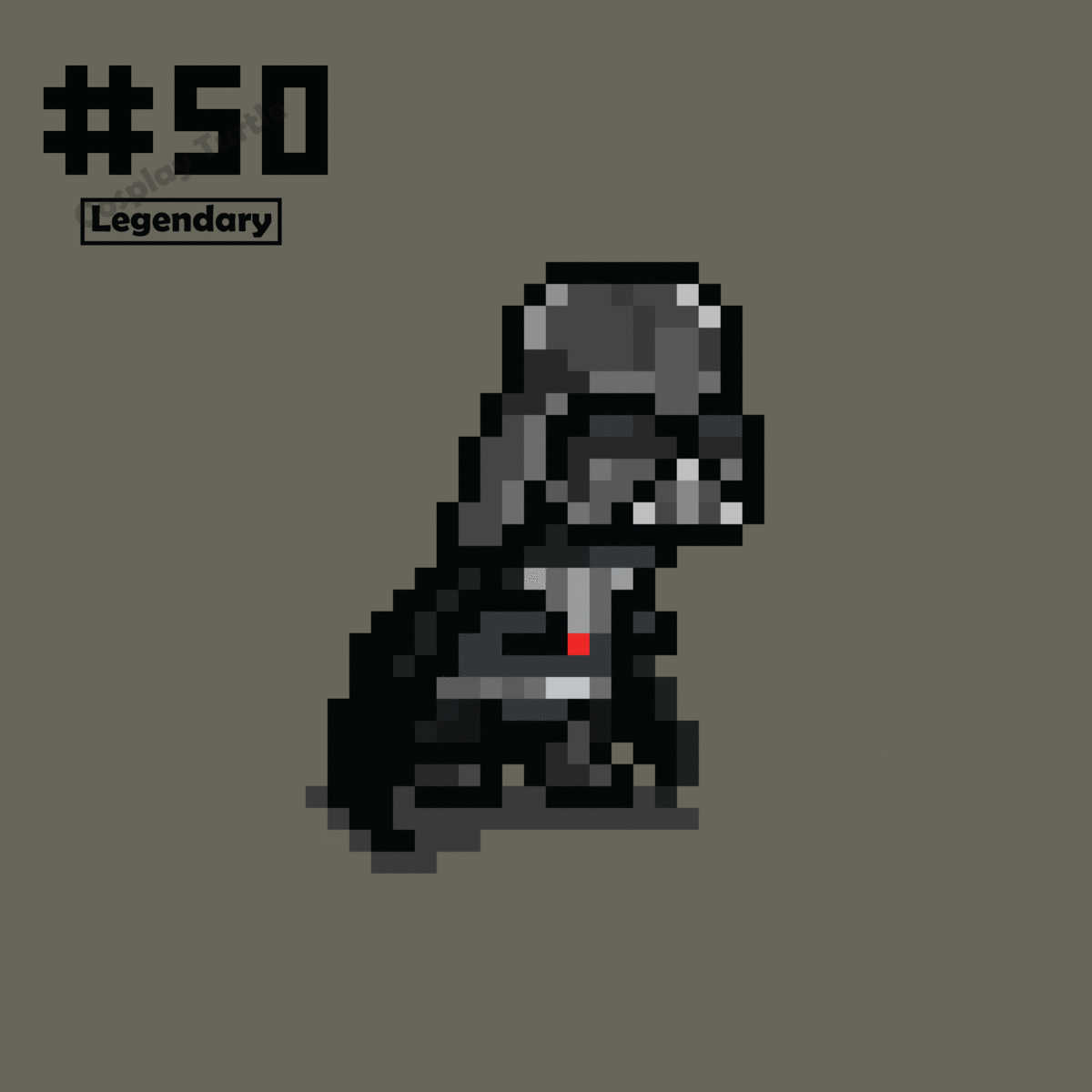 #50 'Darth Vader' Turtle