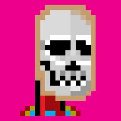 PIXEL ART - IRON SKULL II