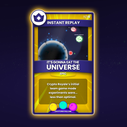 CRTC: REPLAY: EAT THE UNIVERSE