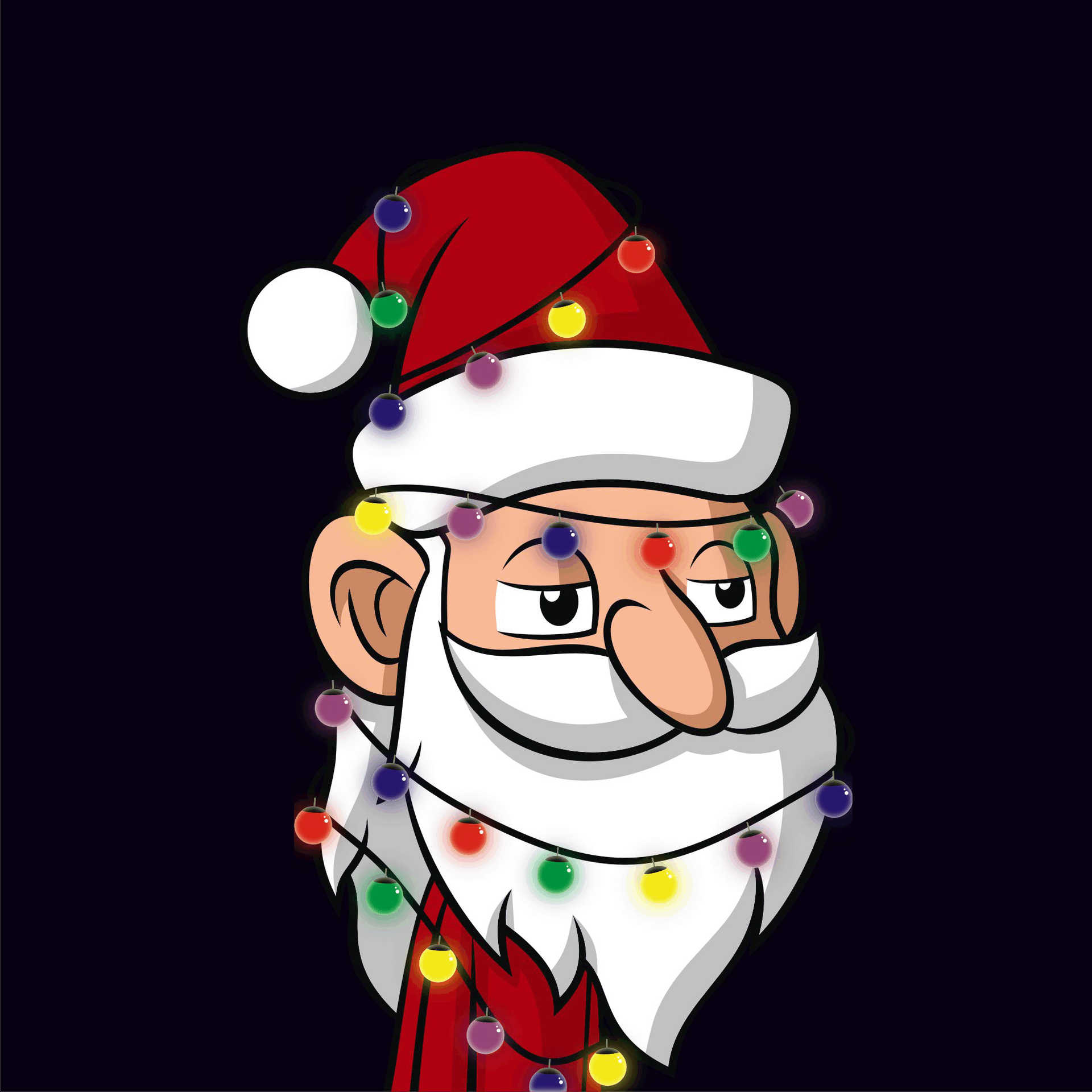 #17 Tired Santa Tumblr GIF