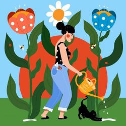 #11 Closing Eyes - Water Plants