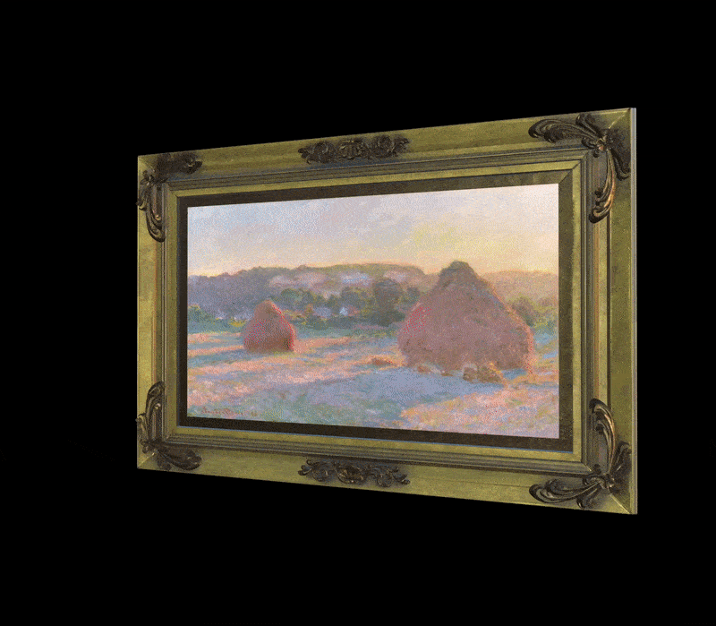 Stacks of Wheat (End of Summer)