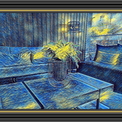 Starry Night: The Living Room