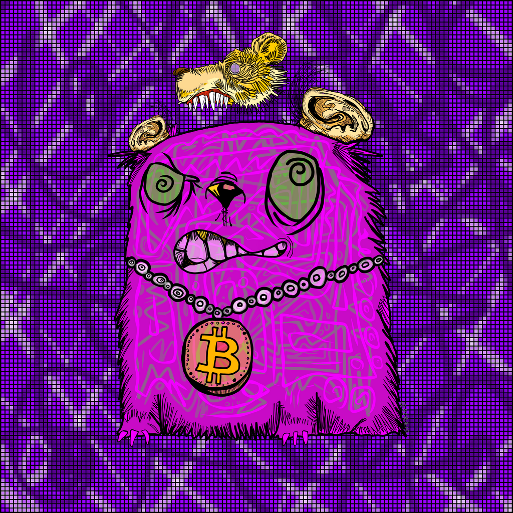 CreepyPet #005 /500 (NFT + Physical Art)