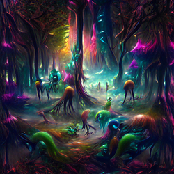 Alien Forest #128