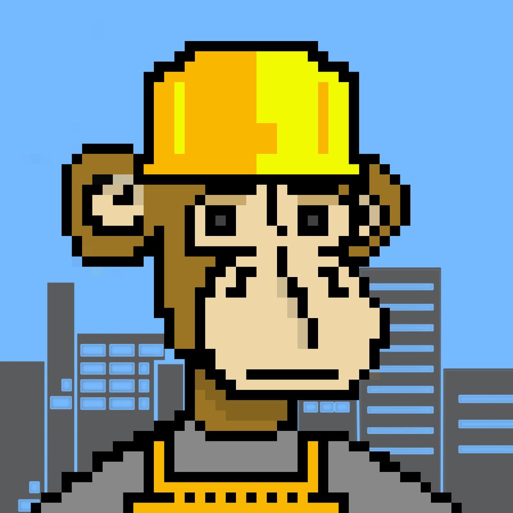 Worker ape #0007/1000
