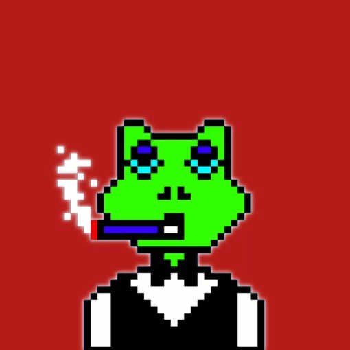 CryptoFrog " smoking time "