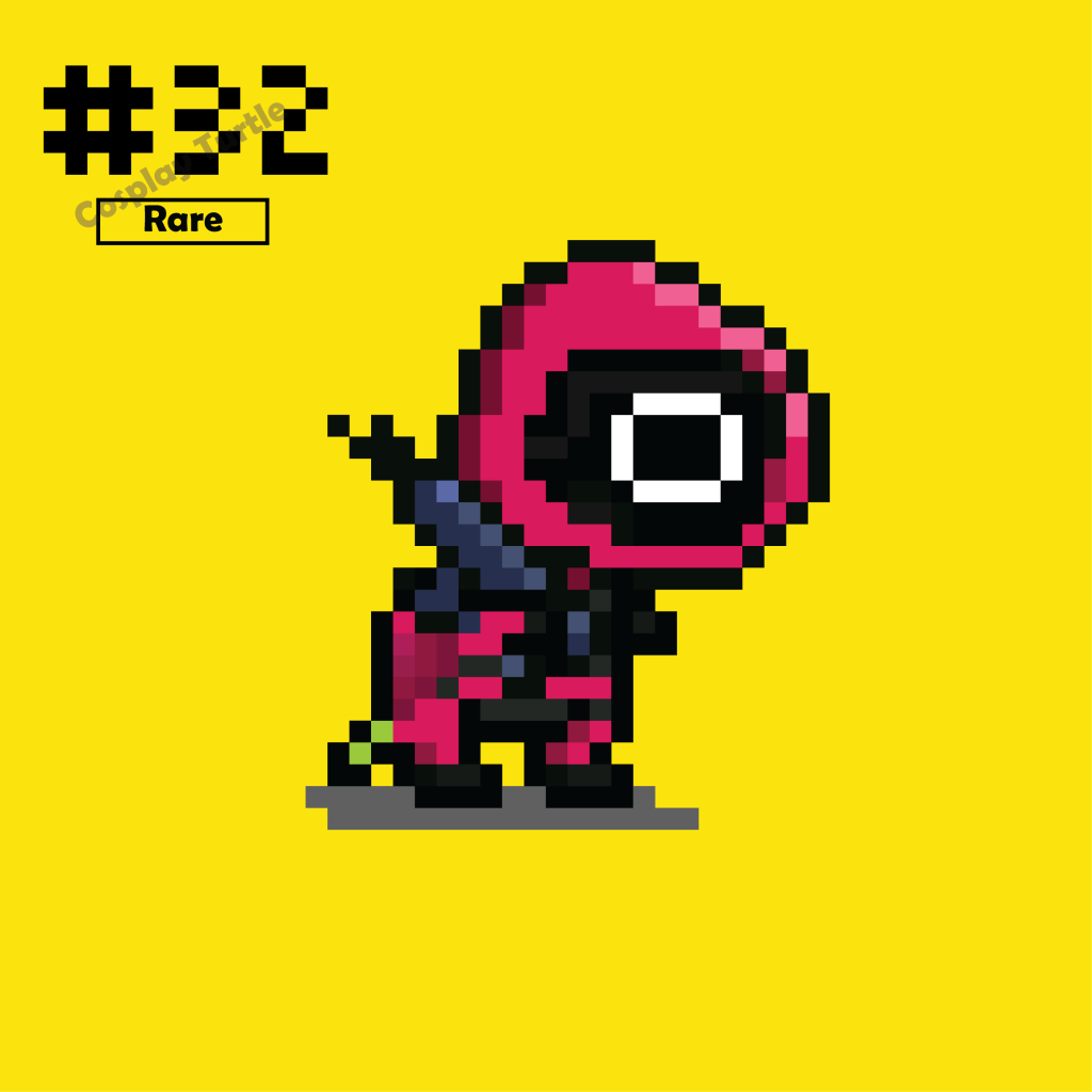 #032 'Circle wearing workers' Turtle