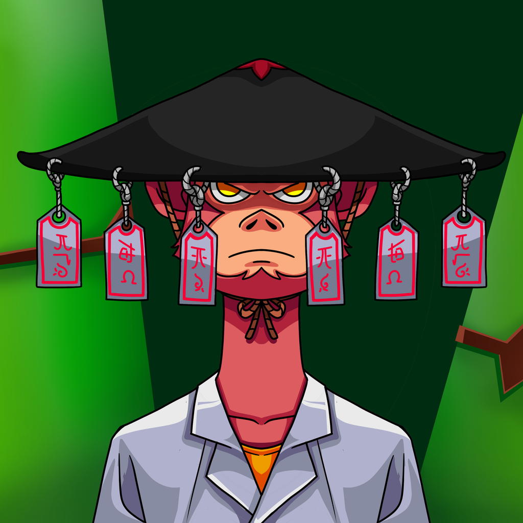 Scientist ape #0016/1000