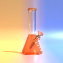 Harmony Glass Bong #001