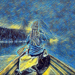 The Starry Night - Boat Adventure