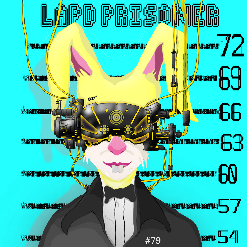 #79 LAPD PRISONER (Derivative BunnyNFT)