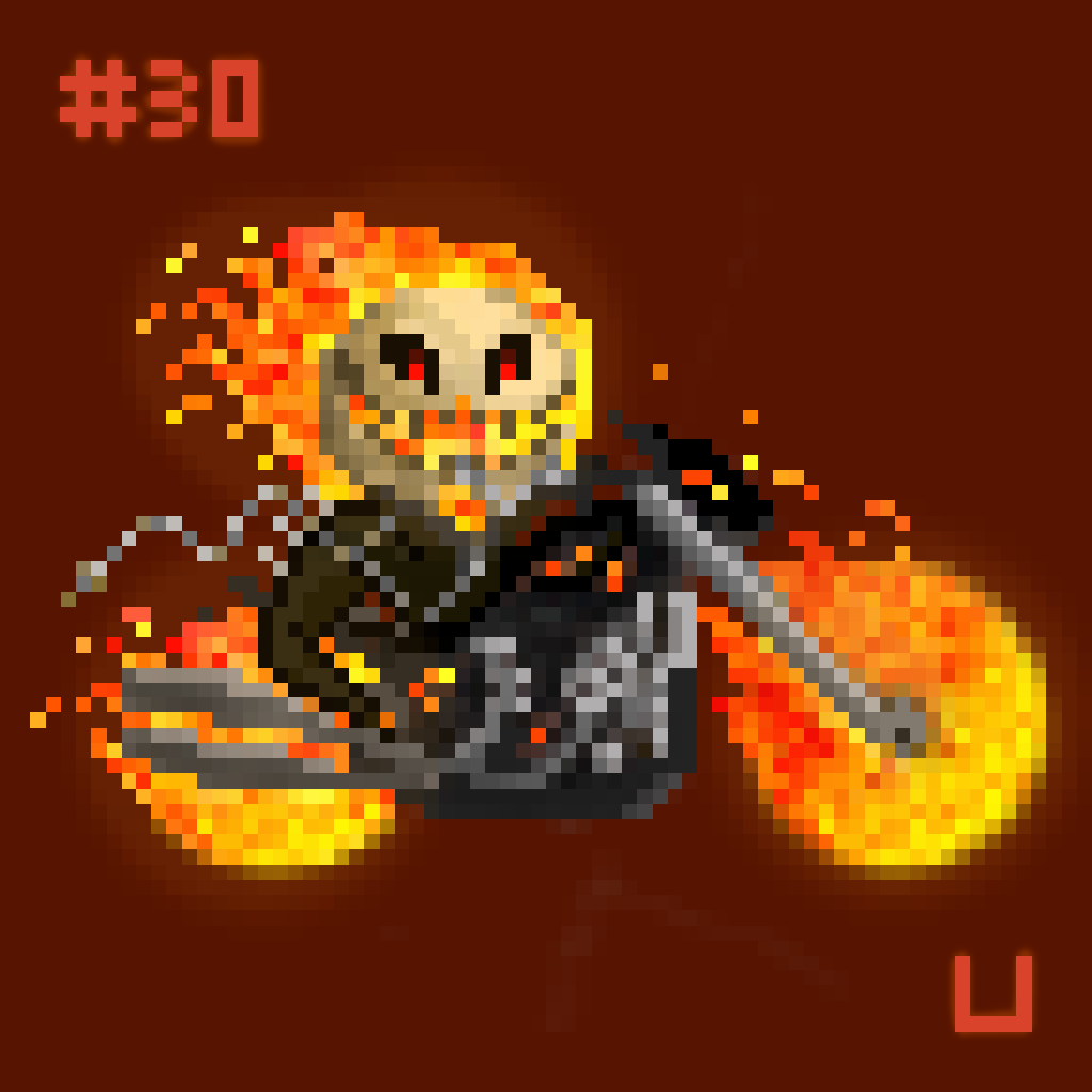 #030 Ghost Rider Cosplay - Pixel Snake