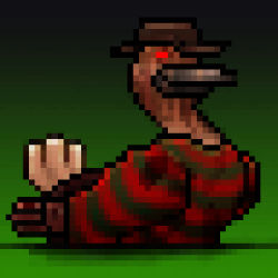 CRYPTOUCK #084 "THE FREDDY KRUEGER DUCK"