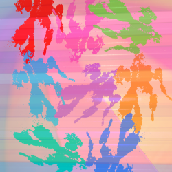 Colour dancing on Rainbow