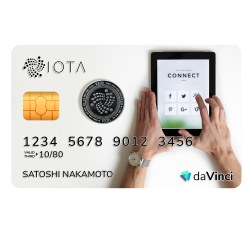 Elegant IOTA Credit Card
