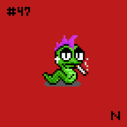 #047 Bored Punk Snake - PS