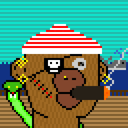 Ape Pixel Pirate Concept Art