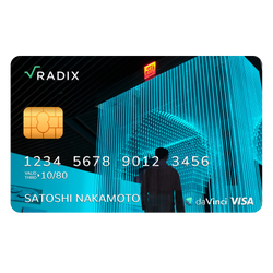 Elegant Radix Credit Card