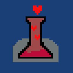 Pixelart  #09 Love potion
