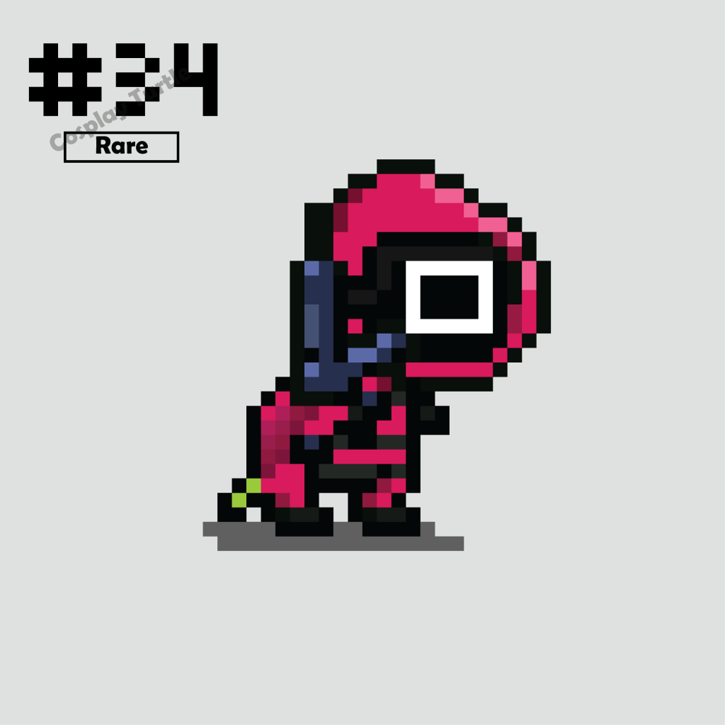 #034 'Rectangle wearing workers' Turtle