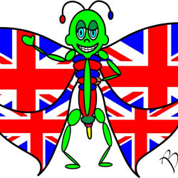 THE BRITANNIA BUGFLAG