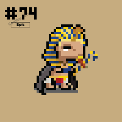 #74 'Pharaoh' Turtle