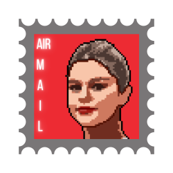 Selena Gomez #11 Pixel Stamp