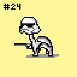 #024 Pixel Girrafe - Storm Trooper