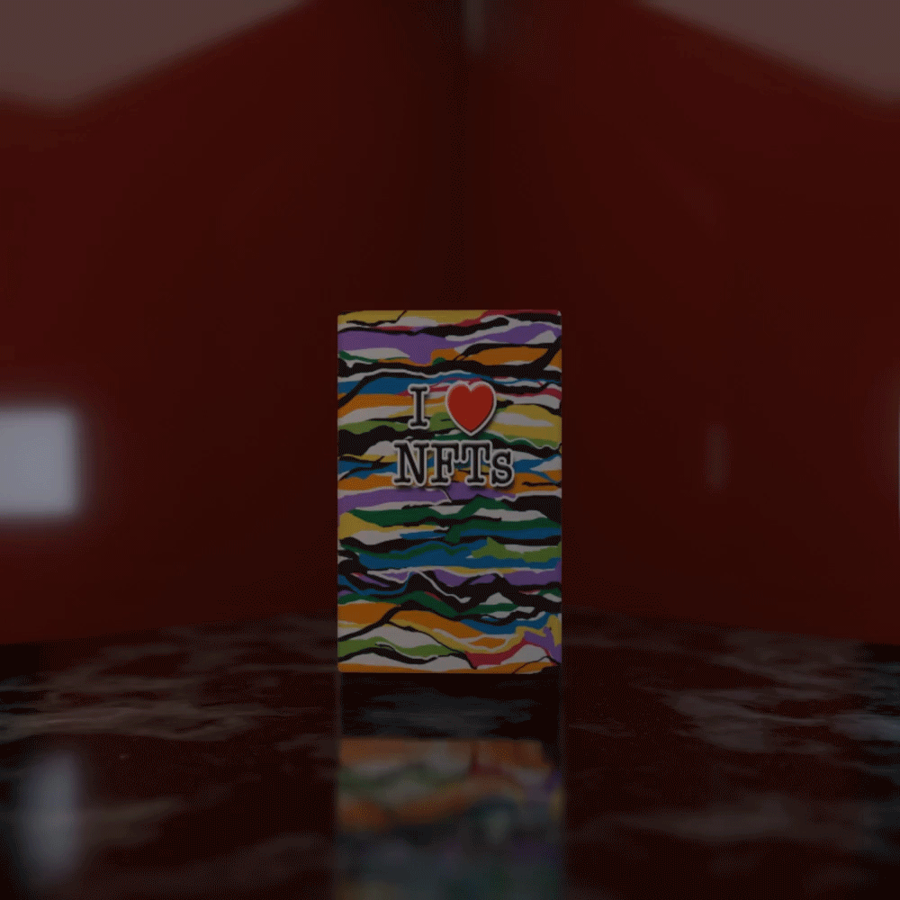 I ❤️NFTs trading card "bougi"