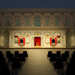 "THRONE ROOM" 3D Scenography #2