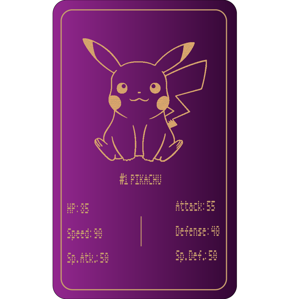 #1 Pikachu - Pokemon Card Collection