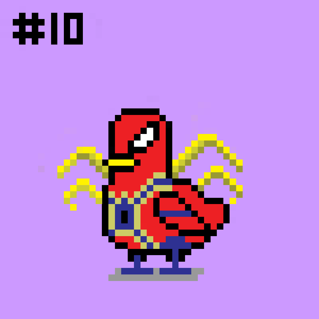 #010 New Spider Duck ( Animated )