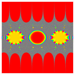 Raster Arrays - Tan[z] - Real