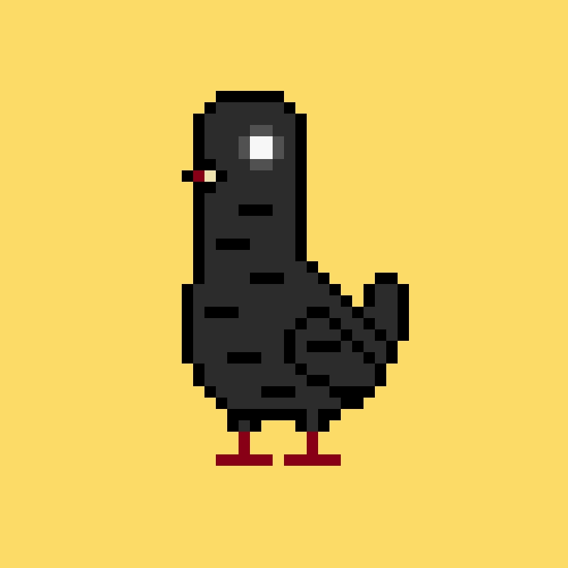 Pixel Pigeon #029 (Animated)