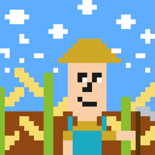 Pixel Farm #1 Corn Farmer