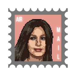 Monica Bellucci #15 Pixel Stamp