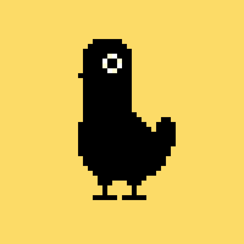 Pixel Pigeon #010 (Collab, animated)