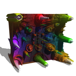 3D Disco lens flares