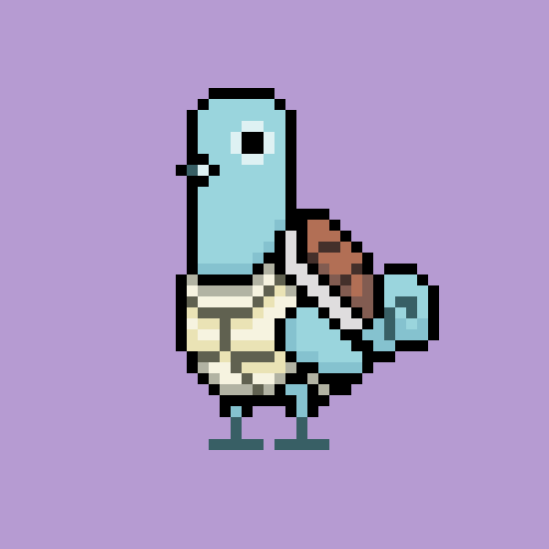 Pixel Pigeon #056 (Animated)