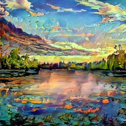 Premium Landscape Painting #51